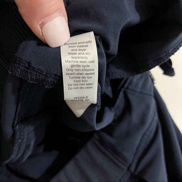 Athleta Midtown Pull On Jogger Pants Navy Blue Size 0 Travel Pants 353676 - Picture 9 of 10